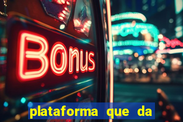 plataforma que da 5 reais no cadastro